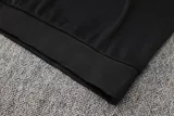 24-25 BAR Black Hoodie Half Pull Tracksuit #F562半拉连帽