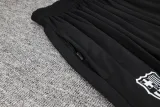 24-25 BAR Black Hoodie Half Pull Tracksuit #F562半拉连帽