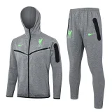 24-25 LIV Grey Hoodie Jacket Tracksuit #F572(绿标)