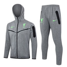 24-25 LIV Grey Hoodie Jacket Tracksuit #F572(绿标)