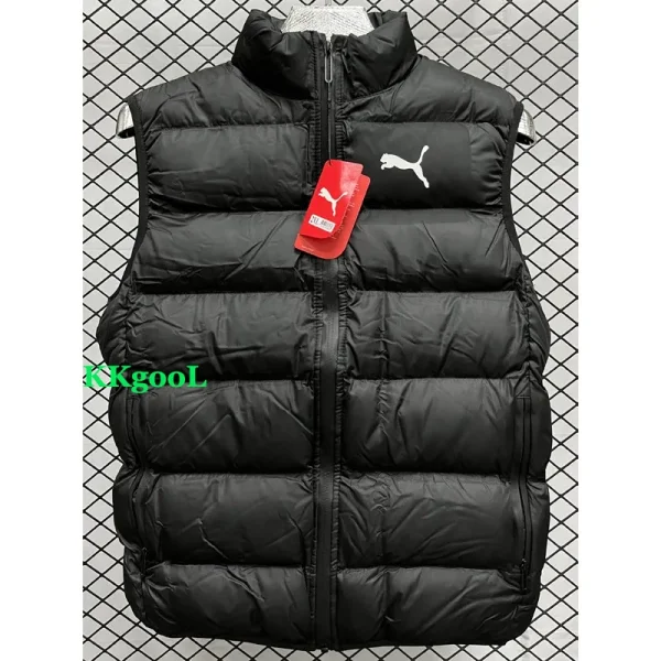 24-25 J6 PM Black Cotton jacket vest (Waistcoat) #马甲