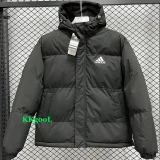 24-25 MF4 AD Black Hooded Cotton Coat #棉衣