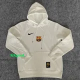 24-25 BAR White Hoody 白色(加绒)彩标