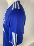 2010-2011 Schalke 04 Home Retro Soccer Jersey