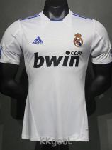 2010-2011 RMA Home Player Version 球员 Retro Soccer Jersey
