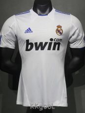 2010-2011 RMA Home Player Version 球员 Retro Soccer Jersey