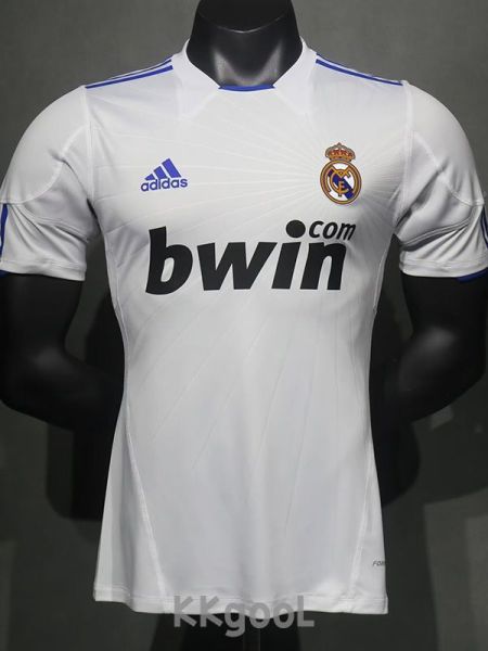 2010-2011 RMA Home Player Version 球员 Retro Soccer Jersey