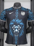 24-25 BAR Blue Black Special Edition Player Version Training Shirts 狮头