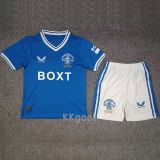 24-25 Rangers 125th Anniversary Kids Soccer Jersey