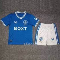24-25 Rangers 125th Anniversary Kids Soccer Jersey