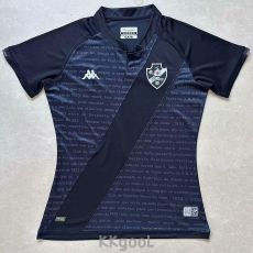 24-25 Vasco Black Goalkeeper Women Soccer Jersey (女)