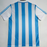 1994 Argentina Home Retro Soccer Jersey (钢印纹)