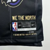 24-25 Raptors BARNES #4 Black City Edition Top Quality Hot Pressing NBA Jersey