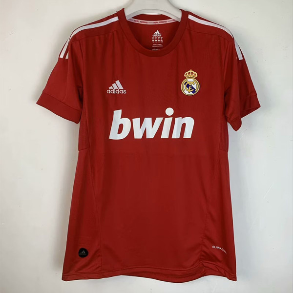 2011-2012 RMA  Away Red Retro Soccer Jersey