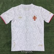 24-25 England Comma White Special Edition Fans Soccer Jersey