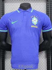 24-25 Brazil Blue Special Edition Player Version Soccer Jersey *有领