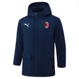 24-25 ACM Royal Blue Hooded Windbreaker Fabric Cotton Coat #G258(红标)