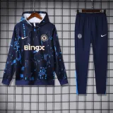24-25 CHE Royal blue Hoodie Tracksuit (卫衣套装)