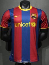 2010-2011 BAR Home Player Version 球员 Retro Soccer Jersey