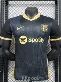 24-25 BAR Black Special Edition Player Version Training shirts 黄袖边