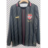 2024 Austria 50th Anniversary Black Long Sleeve Soccer Jersey (长袖)