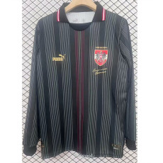 24 Austria 50th Anniversary Black Long Sleeve Soccer Jersey (长袖)