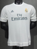 2015-2016 RMA Home Player Version 球员 Retro Soccer Jersey