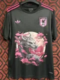 24-25 Japan Black Special Edition Fans Training Shirts *樱花龙