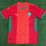24-25 Morocco Home Fans Soccer Jersey