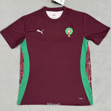 24-25 Morocco Red Training shirts
