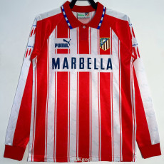 1994-1995 ATM Home Long Sleeve Retro Soccer Jersey (长袖)
