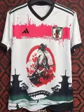 24-25 Japan White Special Edition Fans Soccer Jersey *鬼武者