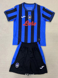 24-25 Atalanta Home Kids Soccer Jersey