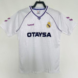 1990-1992 RMA Home Retro Soccer Jersey
