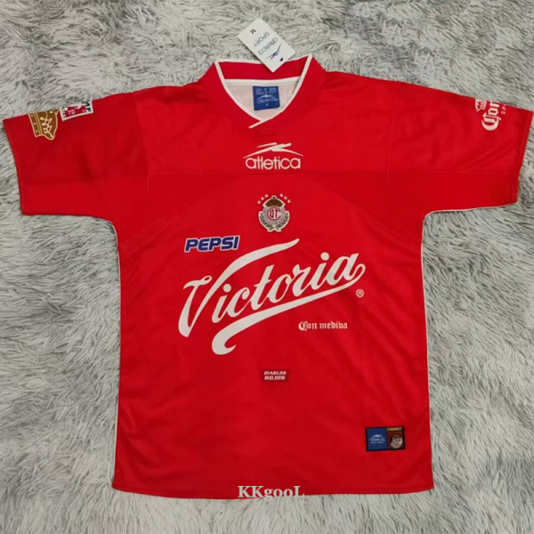 2000-2001 Toluca Home Retro Soccer Jersey