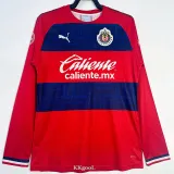 2019-2020 Chivas Home Long Sleeve Retro Soccer Jersey (长袖)