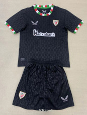 24-25 Bilbao Fourth Kids Soccer Jersey