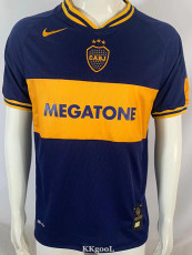 2006-2007 Boca Juniors Home Retro Soccer Jersey