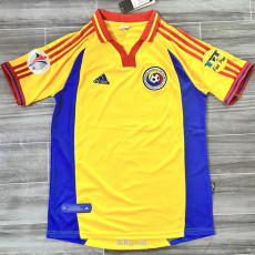 2000 Romania Home Retro Soccer Jersey