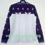 1992-1993 Fiorentina Away Retro Long Sleeve Soccer Jersey (长袖)