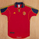 2000 Spain Home Retro Soccer Jersey