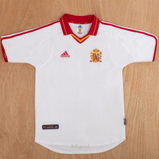 2000 Spain Away Retro Soccer Jersey
