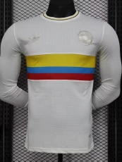2024 Colombia 100th Anniversary Long Sleeve Player Version Soccer Jersey (长袖球员)