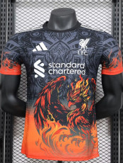 24-25 LIV Black Orange Special Edition Player Version Training shirts
