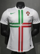 2012 Portugal Away Player Version 球员 Retro Soccer Jersey