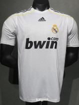 2009-2010 RMA Home Player Version 球员 Retro Soccer Jersey
