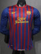 2011-2012 BAR Home Player Version 长袖球员 Long Sleeve Retro Soccer Jersey