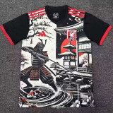 24-25 Japan Black Special Edition Fans Training Shirts *长刀武士