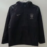 24-25 Brazil Black Windbreaker