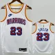 24-25 WARRIORS GREEN #23 White Retro Top Quality Hot Pressing NBA Jersey